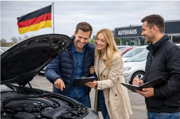 Kaufprozess für Autos in Deutschland